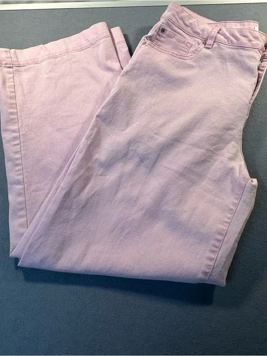 d. jeans Pastel Pink Denim Jeans size 14 - Picture 2 of 4